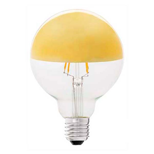 Globe LED Kuppenverspiegelung gold