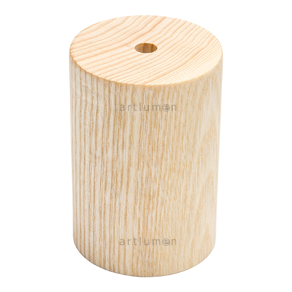 Lampenfassungabdeckung Holz hell