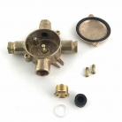 Abzweigdose aus Messing x4