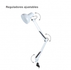 Architekten-Schreibtischleuchte Weiß